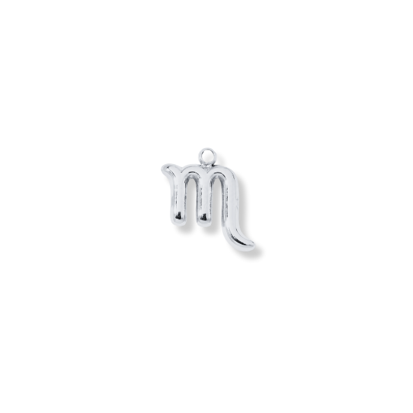 Latch & Lock Charms Silver Zodiac