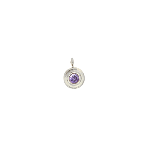 Latch & Lock Birthstone Silver