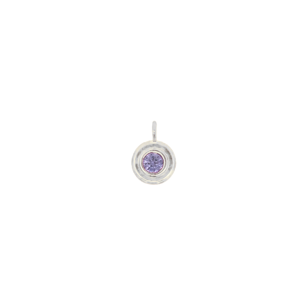 Latch & Lock Birthstone Silver