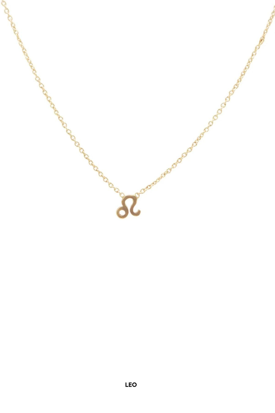 Petite Zodiac Choker Necklace Gold