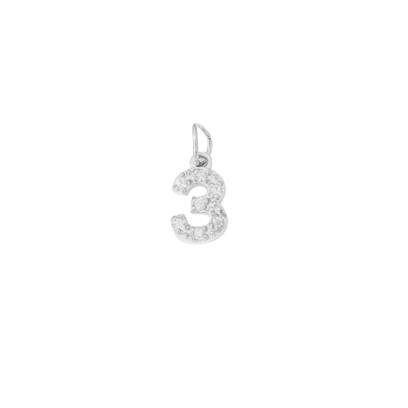 Latch & Lock Silver Numbers