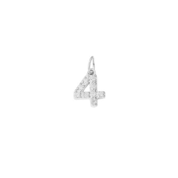 Latch & Lock Silver Numbers