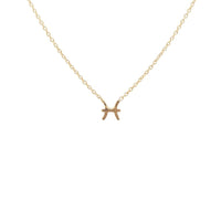 Petite Zodiac Choker Necklace Gold