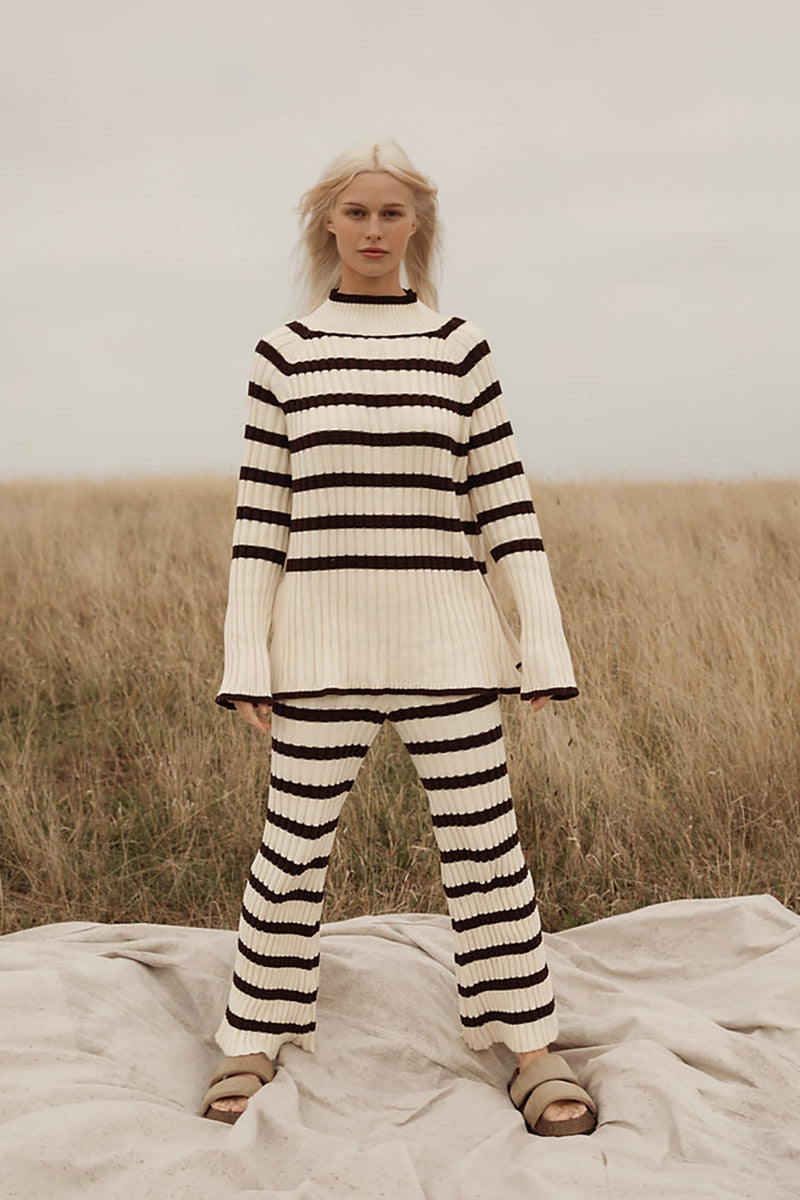 MURPHY KNIT PANTS STRIPE