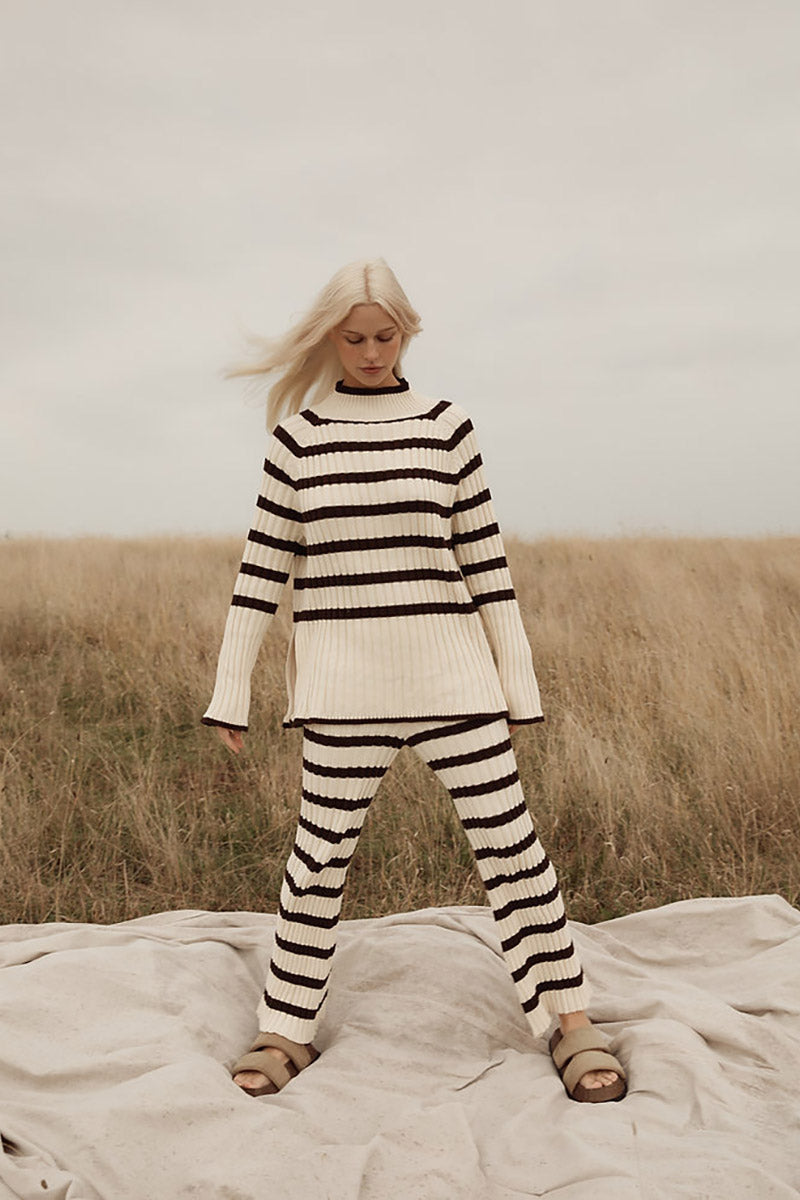 MURPHY KNIT PANTS STRIPE