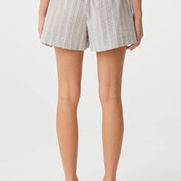 Ines Short Clay Stripe
