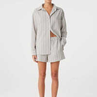 Ines Short Clay Stripe