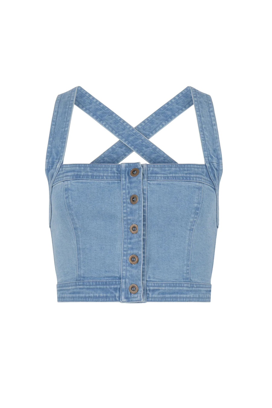Phoenix Top Denim Blue