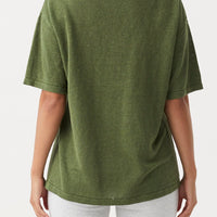 Hugo Linen T-shirt Caper