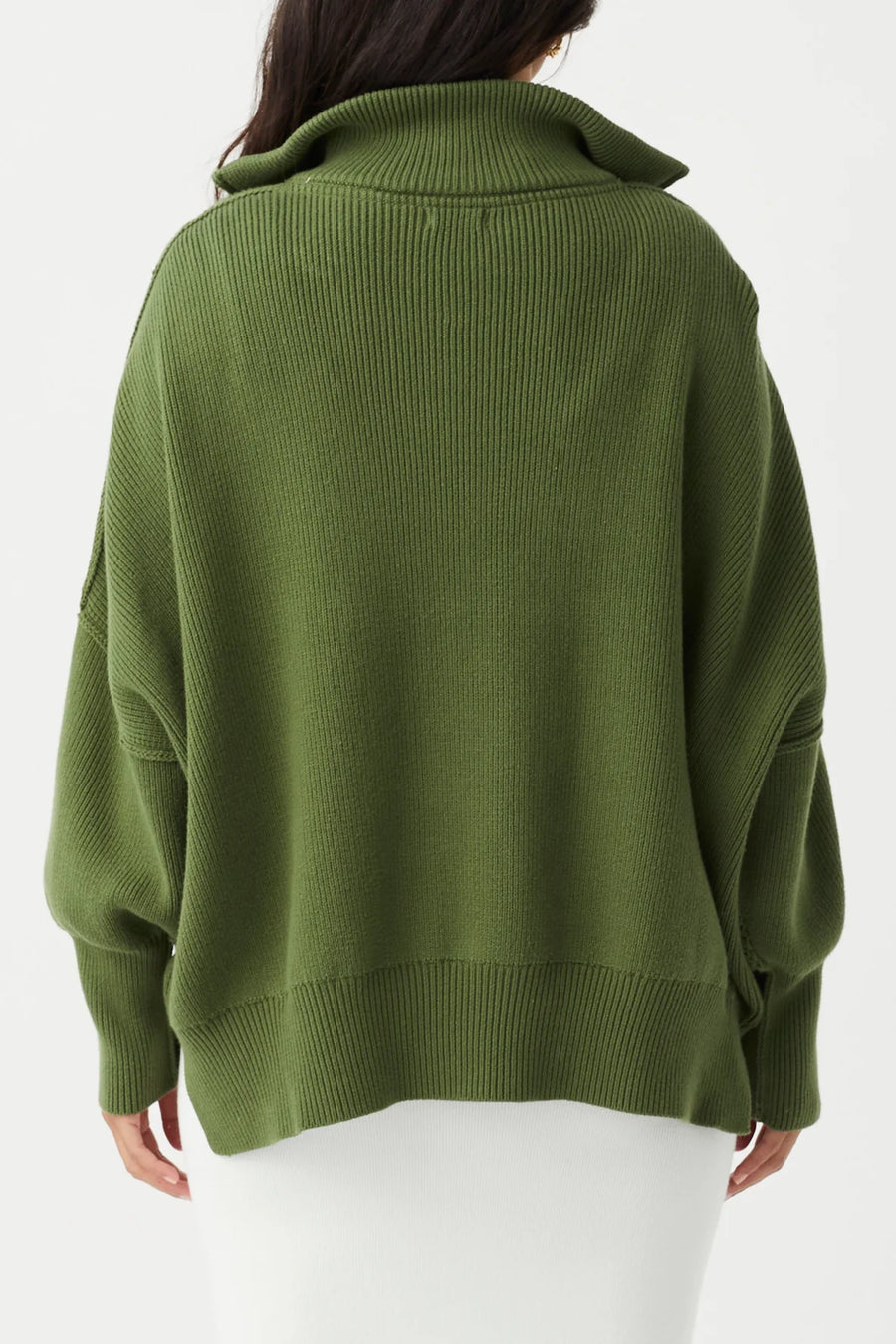 London Zip Sweater Caper