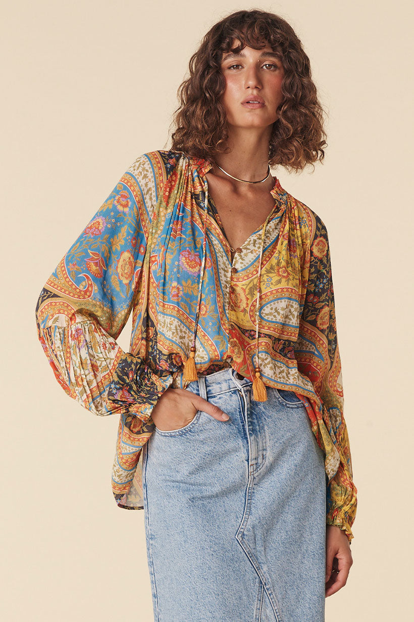Belladonna Blouse Kaleidoscope
