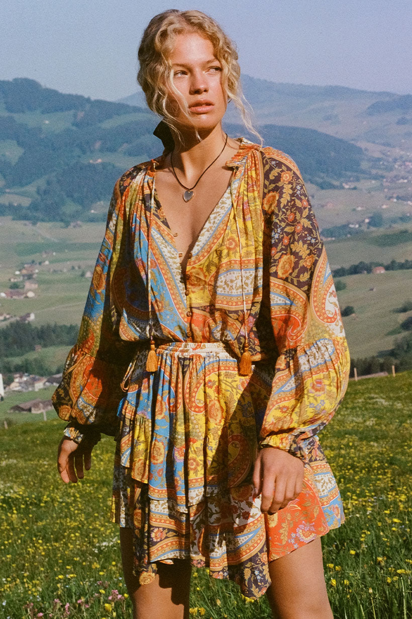 Belladonna Blouse Kaleidoscope