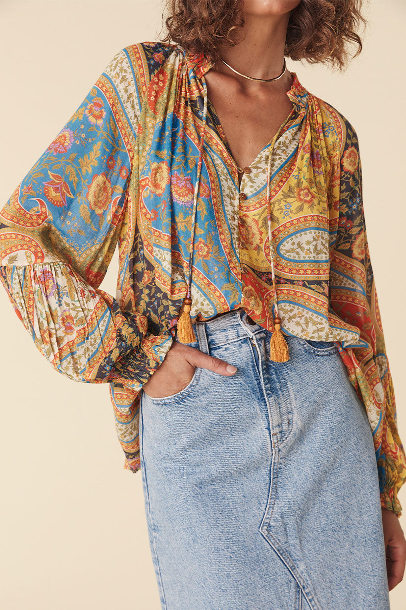 Belladonna Blouse Kaleidoscope