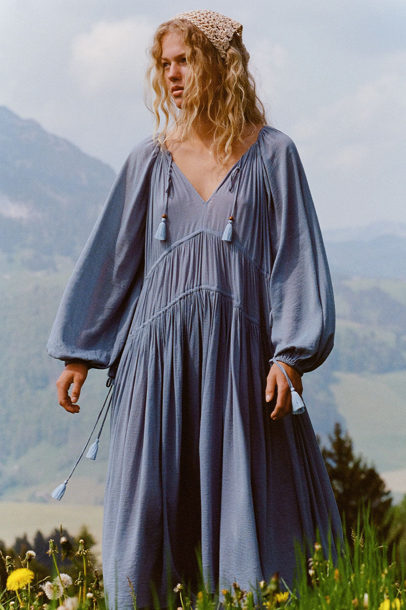 Belladonna Gown Dusty Blue