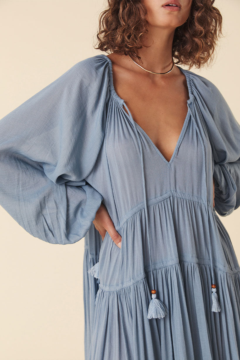 Belladonna Gown Dusty Blue