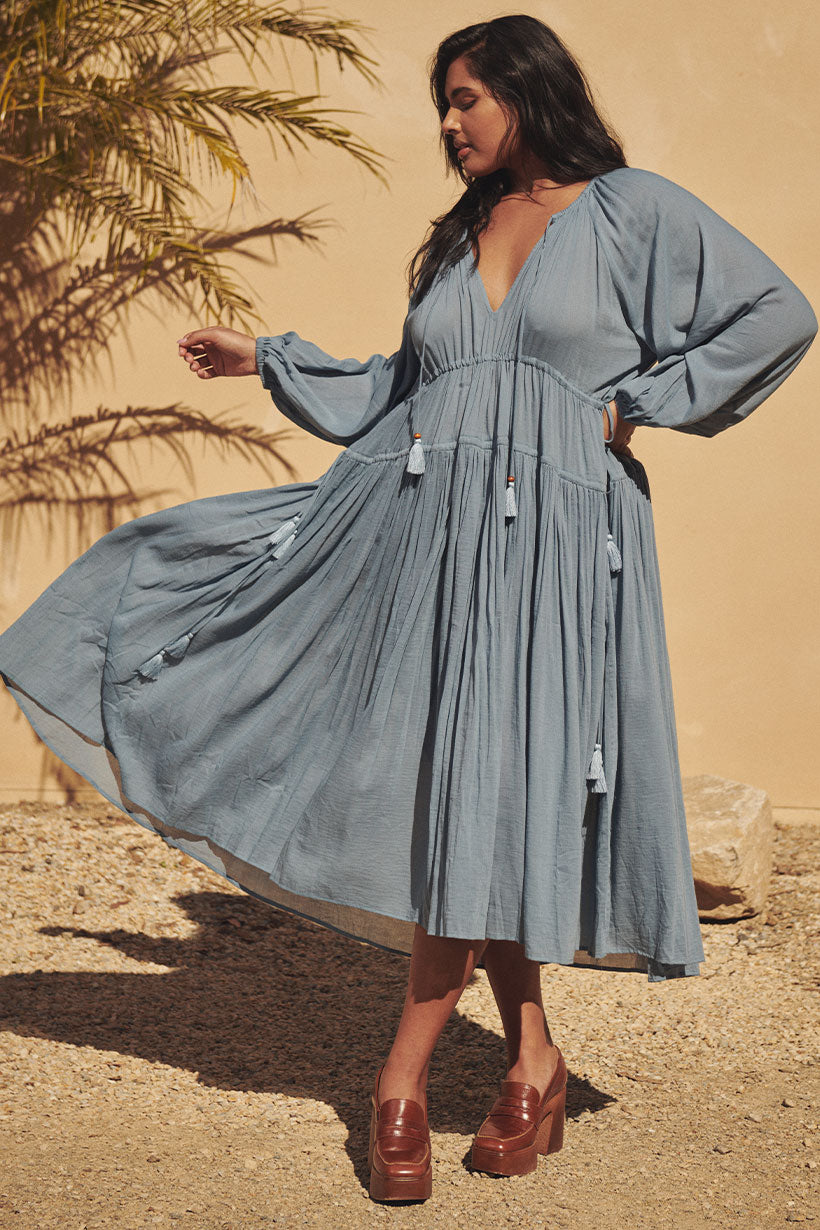 Belladonna Gown Dusty Blue