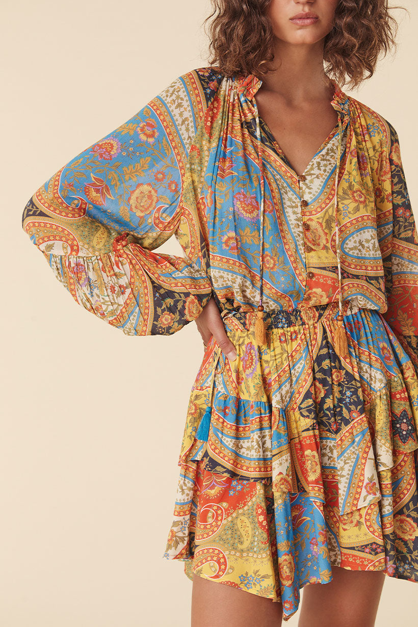 Belladonna Handkerchief Mini Skirt Kaleidoscope