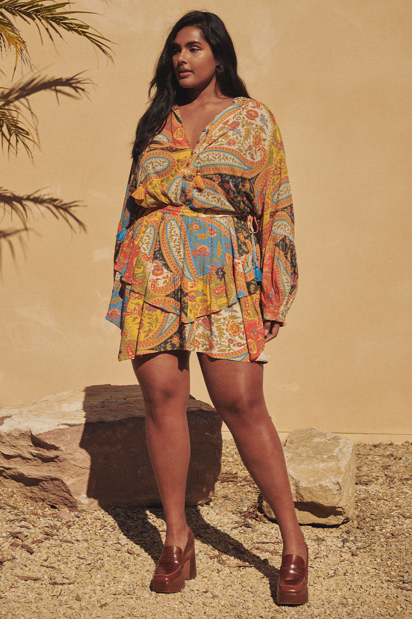 Belladonna Handkerchief Mini Skirt Kaleidoscope