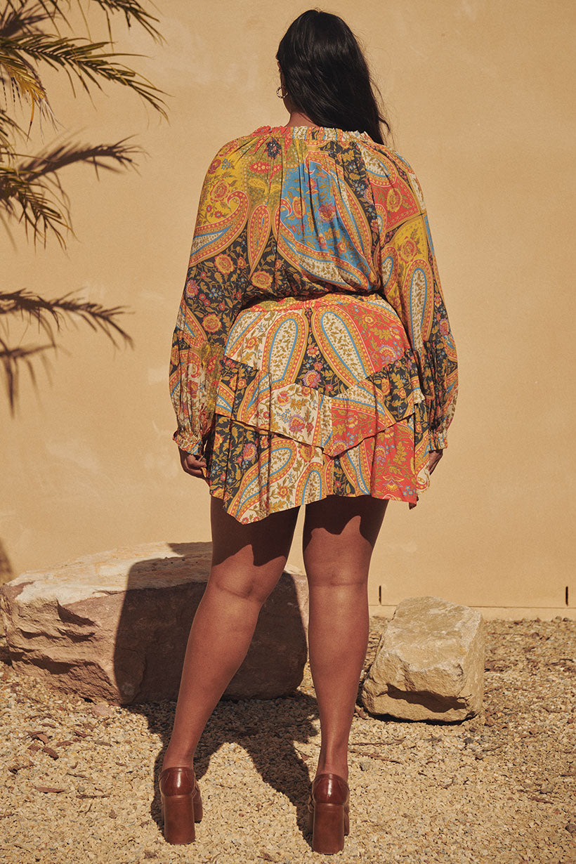 Belladonna Handkerchief Mini Skirt Kaleidoscope