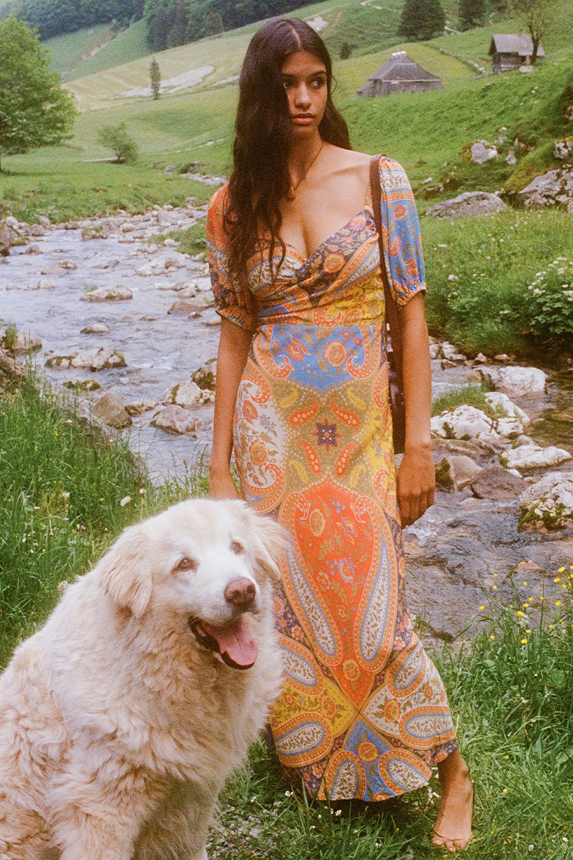 Belladonna Sweetheart Dress Kaleidoscope