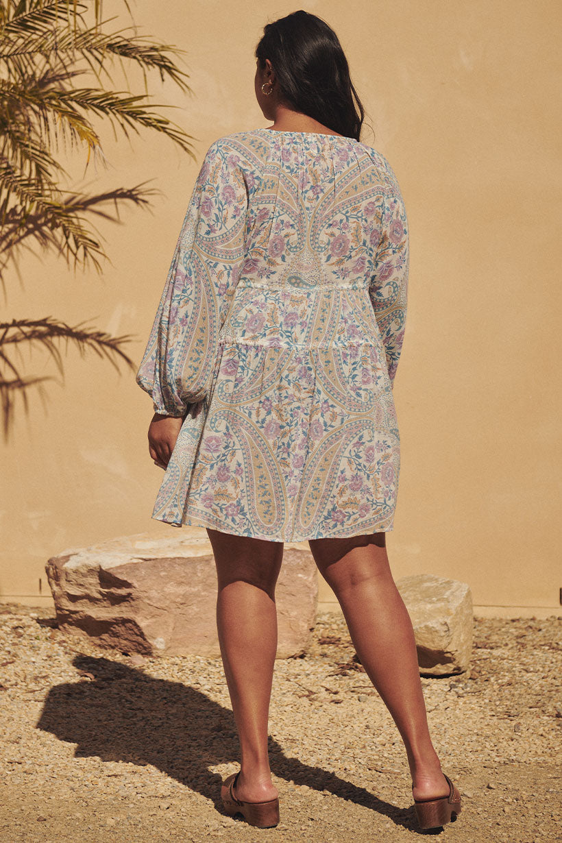 Belladonna Tunic Mini Dress Pastel