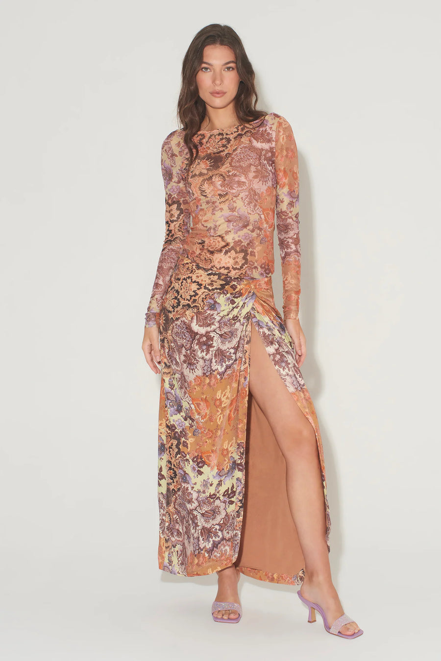 Claudette Top Brocade
