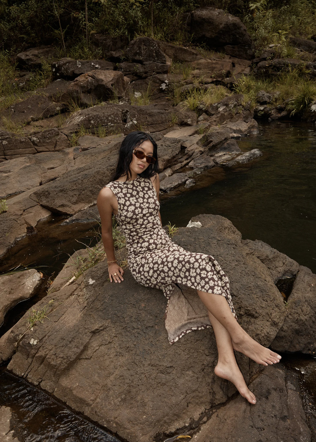 Astoria Maxi Dress Coffee