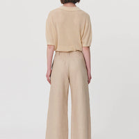 Carlotta Wide Leg Linen Pant