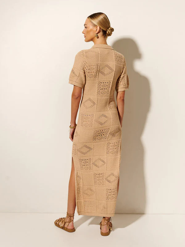 Clementine Collared Midi Dress