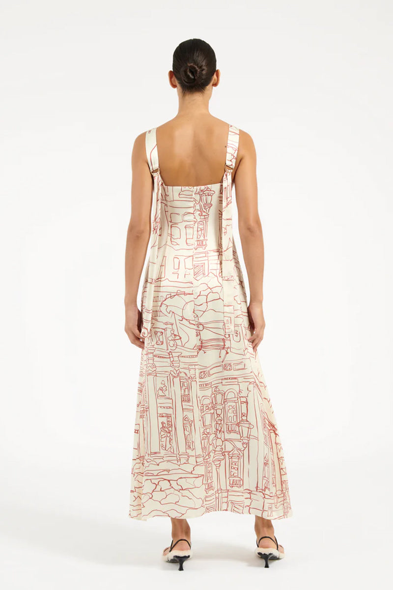 EIDEN DRESS CITTA CREMA