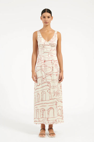 EIDEN DRESS CITTA CREMA