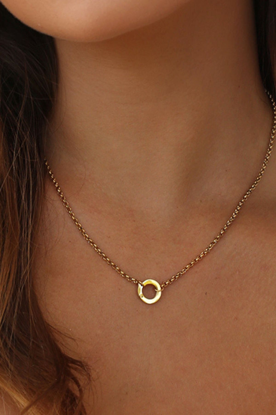 Build Your Own Latch and Lock Charm Necklace