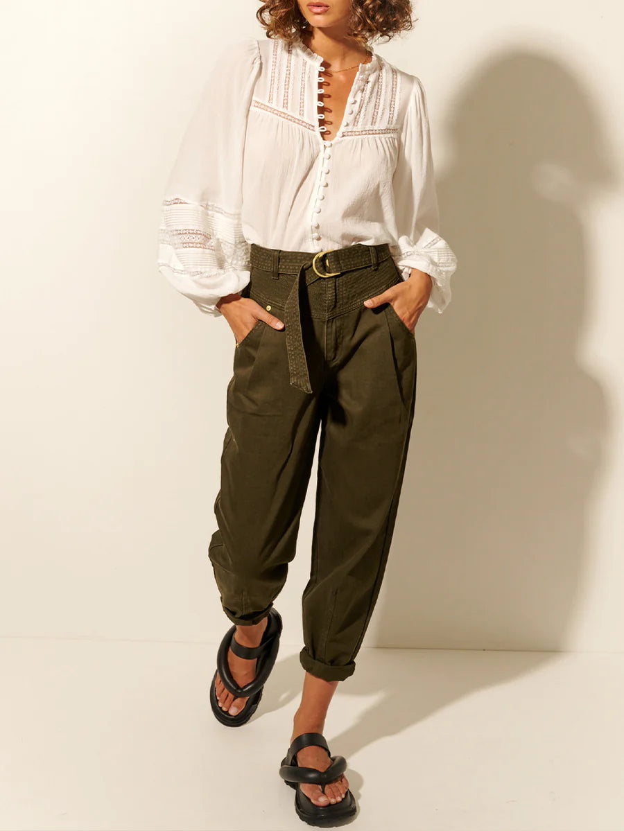 Eloise Blouse Ivory