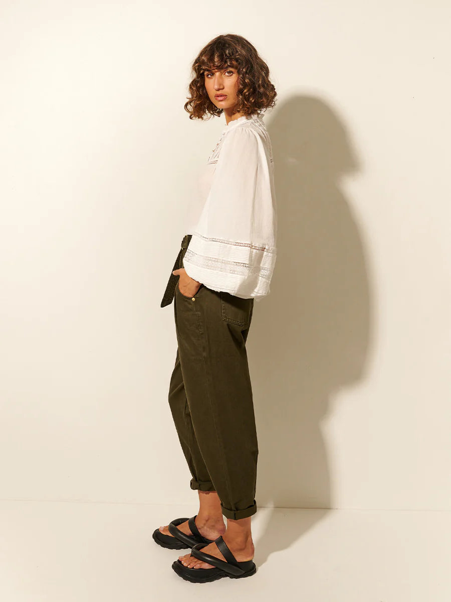 Eloise Blouse Ivory