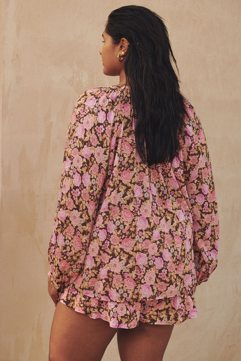 Enchanted Wood Blouse Rose