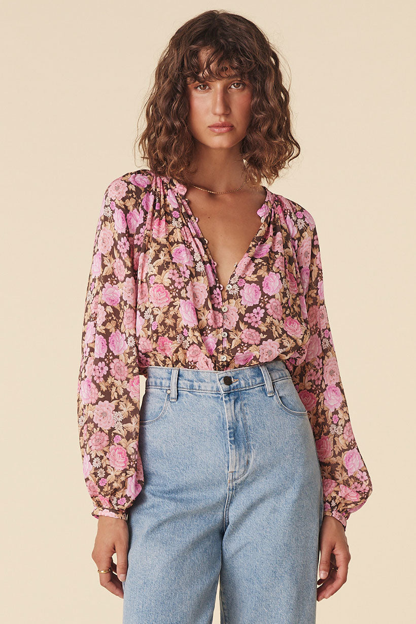 Enchanted Wood Blouse Rose