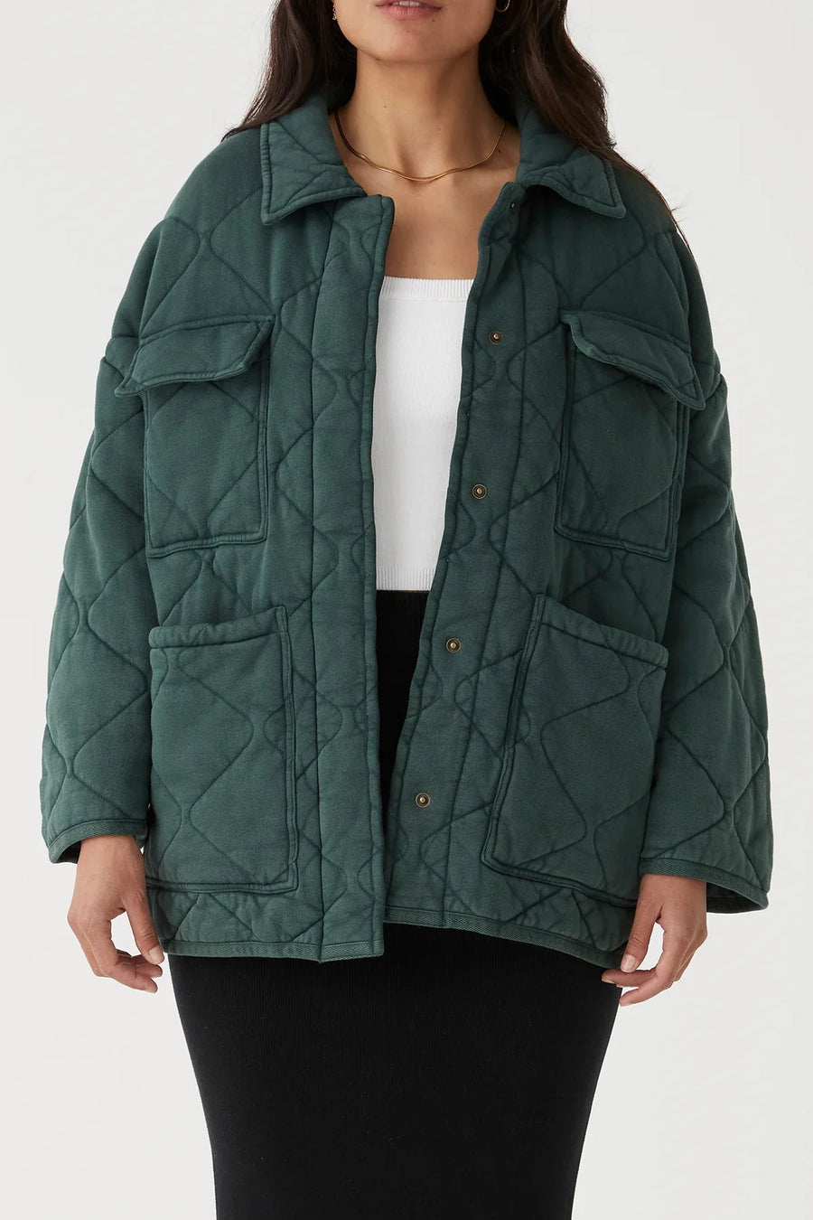 Sia Jacket in Forest