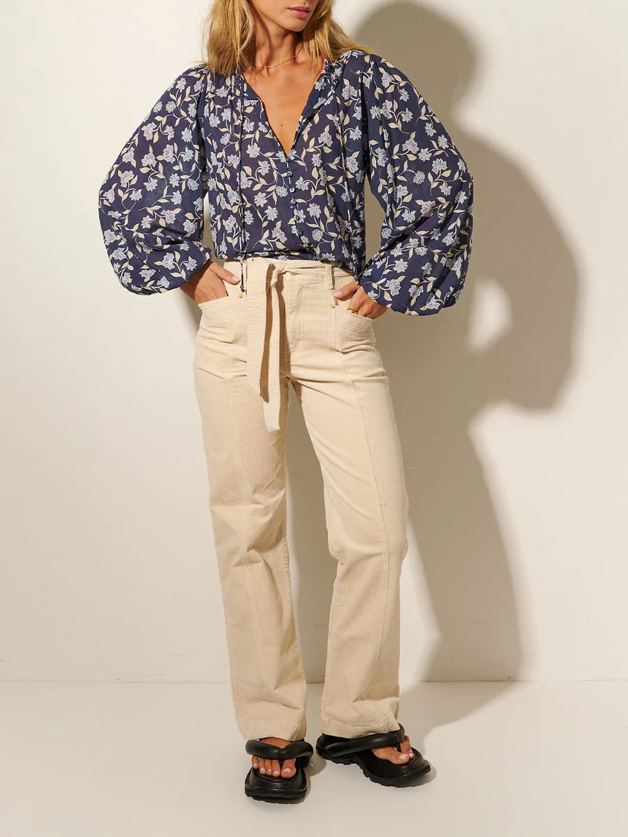 Jeanne Blouse Navy