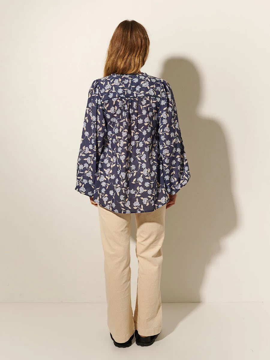 Jeanne Blouse Navy