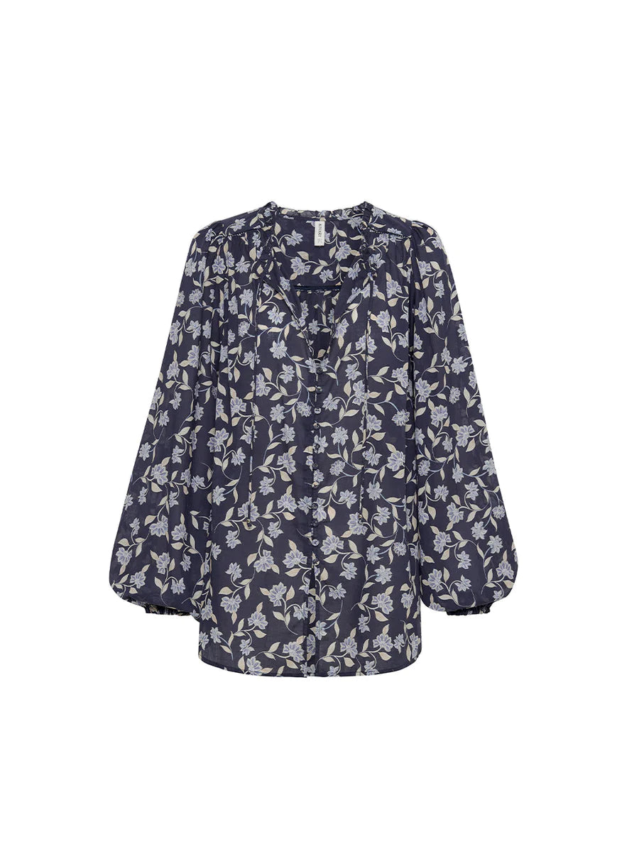 Jeanne Blouse Navy