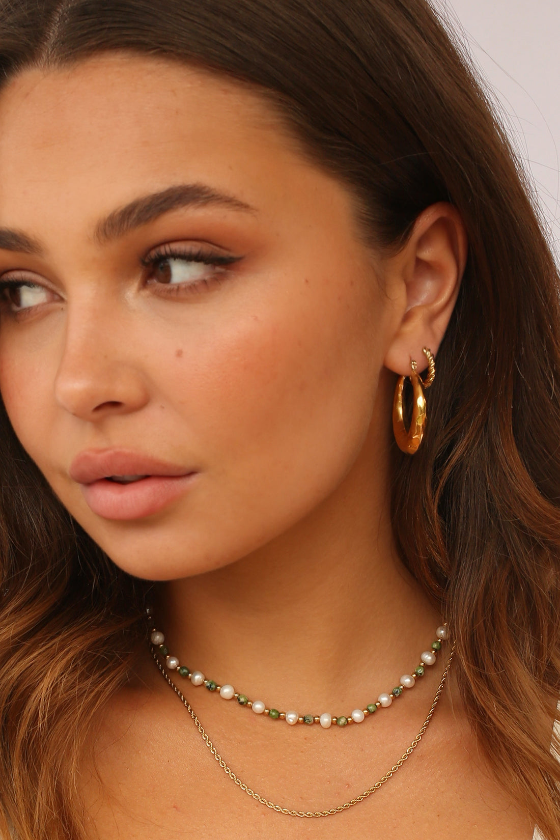 Nico Hoop Earrings Gold