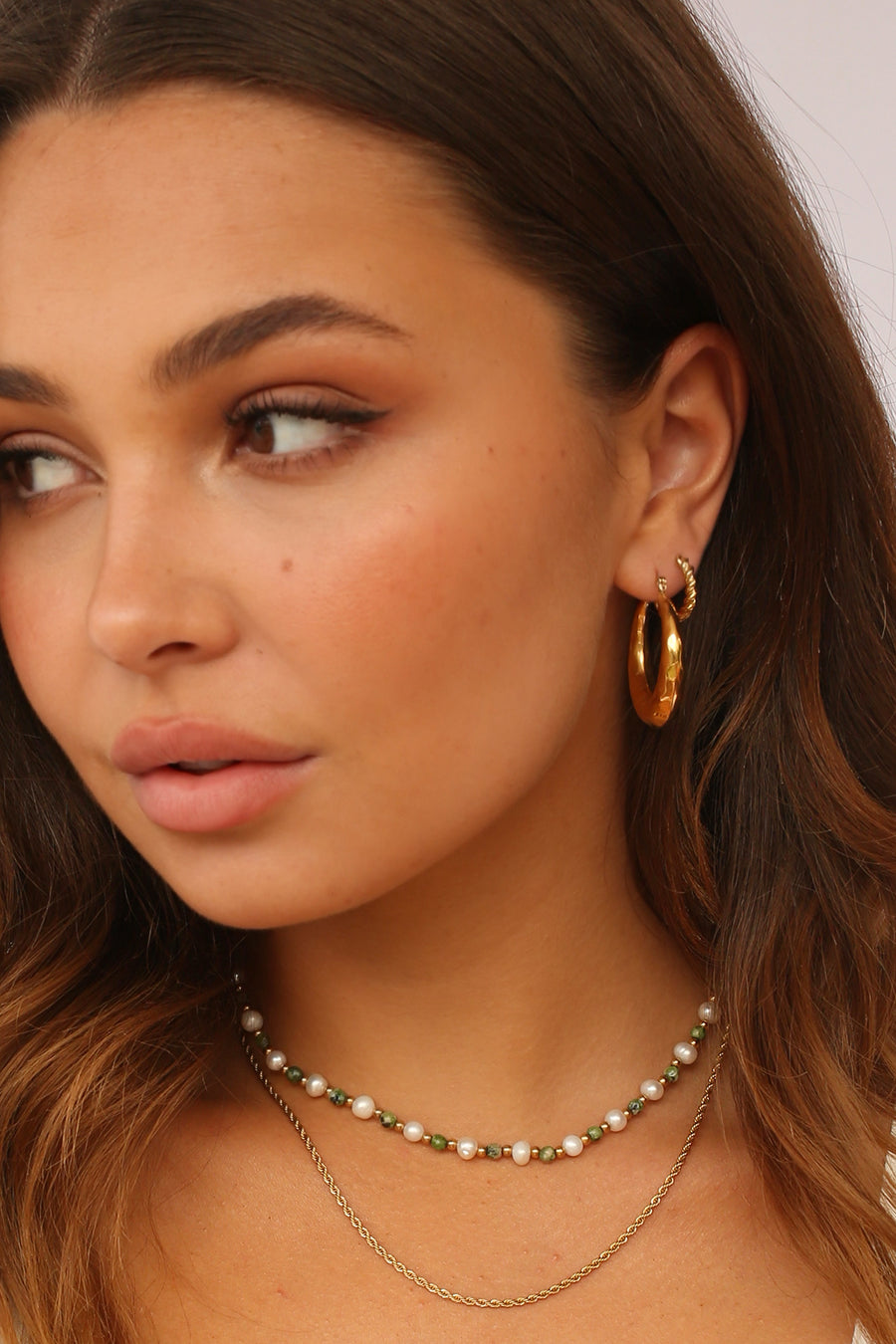 Nico Hoop Earrings Gold