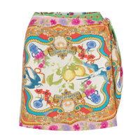 Maddelena Wrap Skirt Mosaic