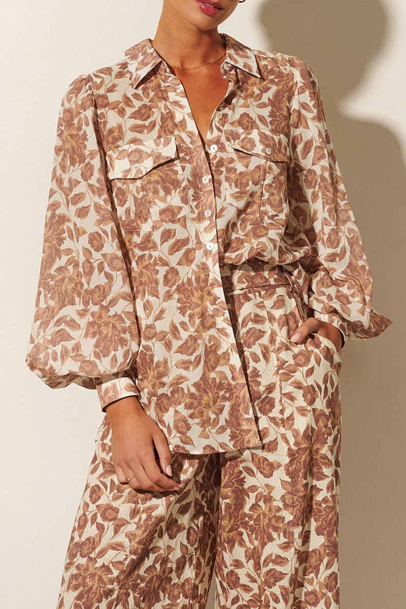 Milano Shirt Walnut