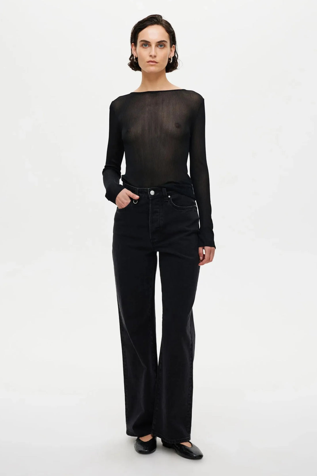 Coco Relaxed French Black