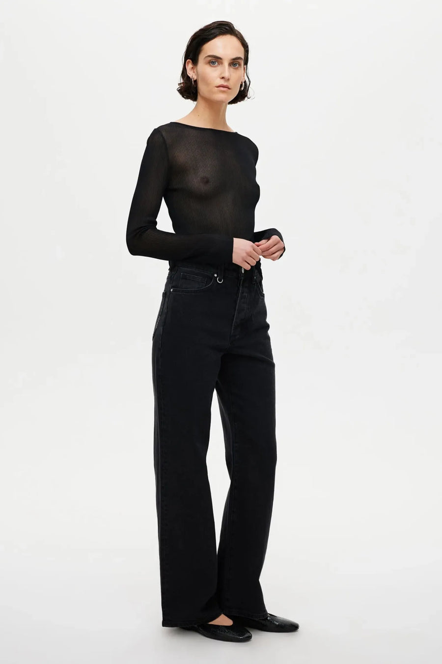 Coco Relaxed French Black