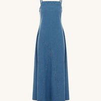 Nialley Organic Maxi Dress Classic Denim