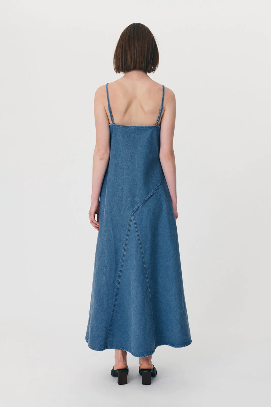 Nialley Organic Maxi Dress Classic Denim