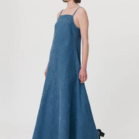 Nialley Organic Maxi Dress Classic Denim