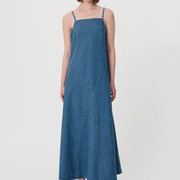 Nialley Organic Maxi Dress Classic Denim